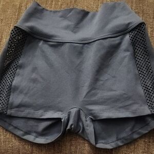 Bombshell Sportswear  Athletic Shorts with Mesh Panels